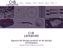 Tablet Screenshot of cplusblefebvre.com